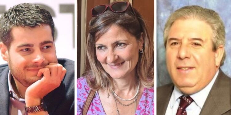 Riccardo Tucci, Luisa Santoro e Michele Furci
