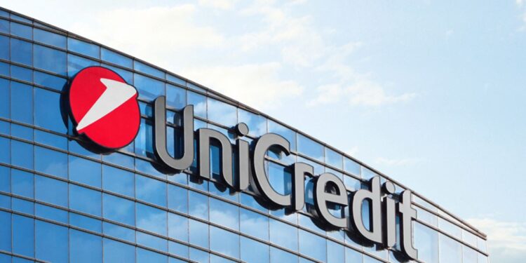 L'insegna di Unicredit