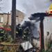 L'incendio a Vibo Valentia