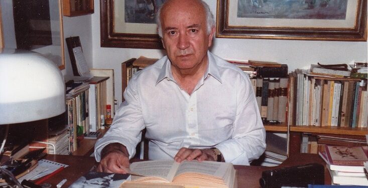 Lo scrittore calabrese Saverio Strati