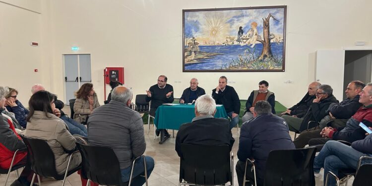Un momento della riunione