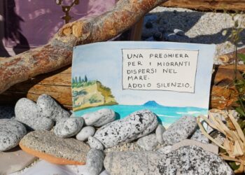 Uno dei dipinti realizzati