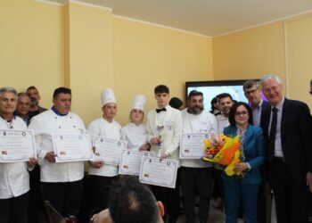 Un momento dell'evento a Tropea
