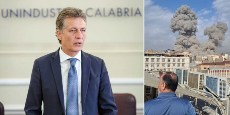 Aldo Ferrara, presidente di Unindustria Calabria, è intervenuto sul conflitto in Medio Oriente e le conseguenze a livello economico
