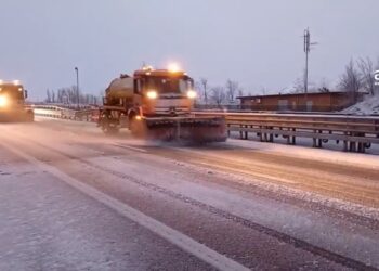I mezzi dell'Anas attivati in Calabria con il Piano Neve