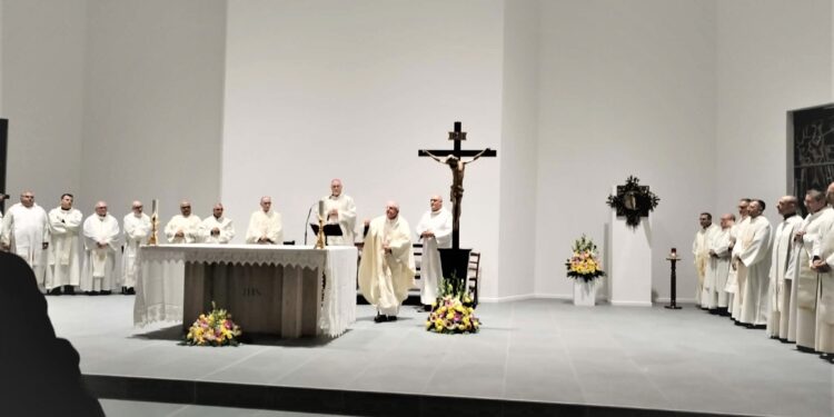 inaugurazione chiesa sacra famiglia