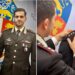 Il comandante Manuel Grasso ed il capitano Ludovico Ermini della Compagnia dei Carabinieri di Vibo Valentia