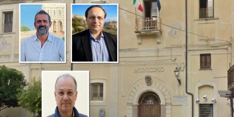 Da sinistra in senso orario Giovanni Macrì, Antonio Piserà e Giuseppe Rodolico