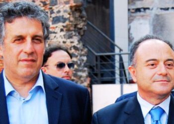 I magistrati Nino di Matteo e Nicola Gratteri