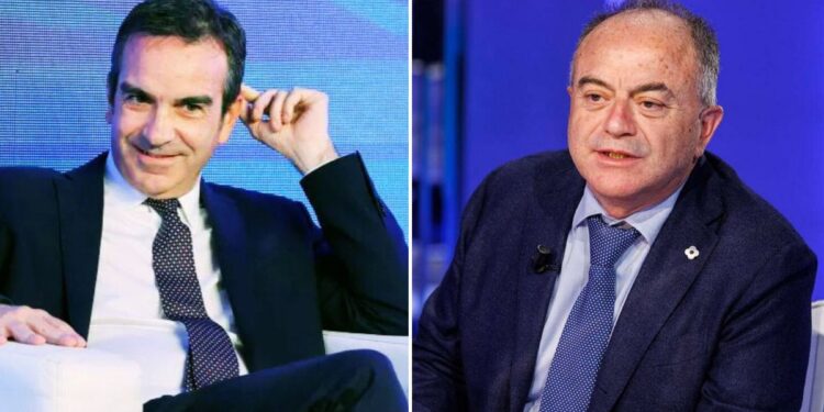 Il presidente della Regione Calabria, Roberto Occhiuto, e il procuratore Nicola Gratteri