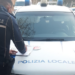 Agenti della Polizia locale in azione a Vibo città