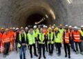 Il sopralluogo sui cantieri della Statale 106 in Calabria