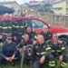 Il salvataggio del cane finito in una scarpata in Calabria