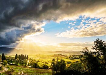 Il maltempo che se ne va e arriva il sole