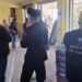 I carabinieri sul cantiere di Sellia Marina, in Calabria, dove sono state riscontrate gravi criticità