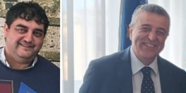 Da sinistra Giuseppe Condello e Corrado L'Andolina