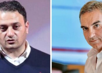Da sinistra Giovanni Cugliari e Roberto Occhiuto