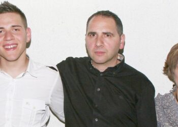Filippo Ceravolo, vittima innocente di mafia, insieme ai genitori
