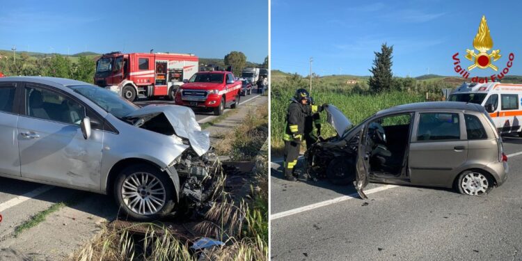L'incidente avvenuto stamattina a Strongoli Marina