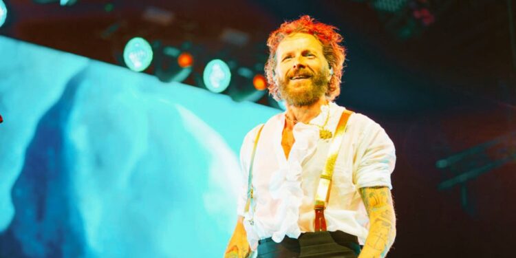 Il cantante Lorenzo Jovanotti Cherubini