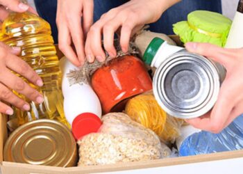Un pacco alimentare