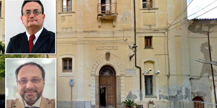 Il Comune di tropea e, dall'alto, Massimo Cono Pietropaolo e Antonio Piserà
