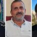 Da sinistra Giuseppe Rodolico, Giovanni Macrì e Antonio Piserà