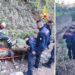 Il salvataggio a Gioiosa Ionica, in provincia di Reggio Calabria. In campo vigili del fuoco e carabinieri