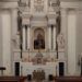 Il corridoio centrale dell'antica Chiesa di Santa Caterina