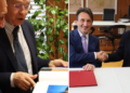 Il rettore dell'Unical, Gianluigi Greco, e il presidente della Fondazione Carical, Giovanni Pensabene