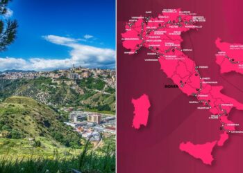 La città di Catanzaro ospiterà la prima tappa italiana del Giro d'Italia 2026