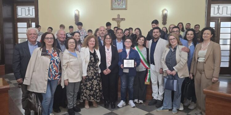 Il giovane Samuele Barilaro premiato a Vibo Valentia