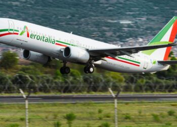 Un aereo della flotta Aeroitalia