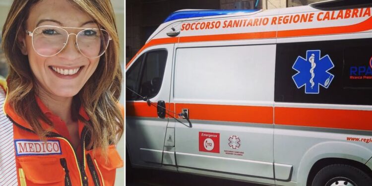 Alessia Piperno, medico del 118 in servizio sulle ambulanze a Vibo Valentia