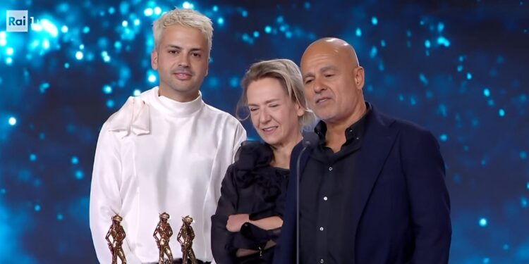 Da sinistra i registi Andrea Paolo Massara, Ilaria De Laurentiis e Raffaele Brunetti