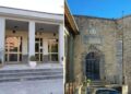 La biblioteca comunale di Vibo Valentia in via Jan Palach e Palazzo Santa Chiara