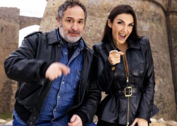 Elettra Lamborghini e Gianluca Fubelli, conduttori di "The Unknown" su Rai 2