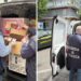 Il sequestro dei gadget contraffatti del Giro d'Italia eseguito dalla Guardia di finanza in Calabria