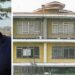 Il sindaco di Vazzano Vincenzo Massa. A lato il Comune
