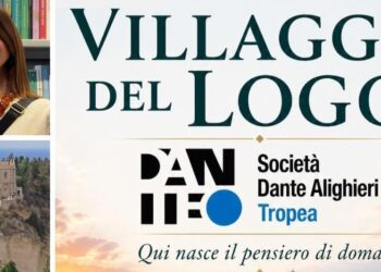 La presidente Titti Rando, la locandina dell'iniziativa e il Santuario della Madonna dell'Isola a Troea