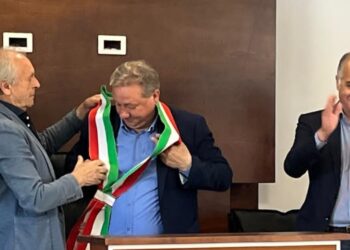 L'insediamento del nuovo sindaco di Ricadi Domenico Locane