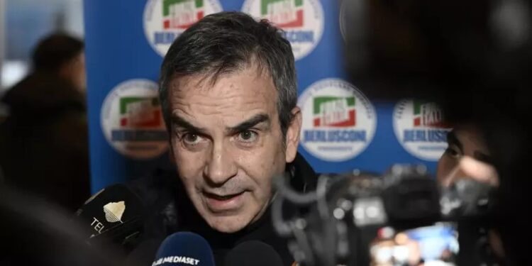 Il presidente della Regione Calabria Roberto Occhiuto