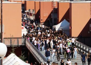 Gli studenti dell'Università della Calabria, l'Unical di Rende