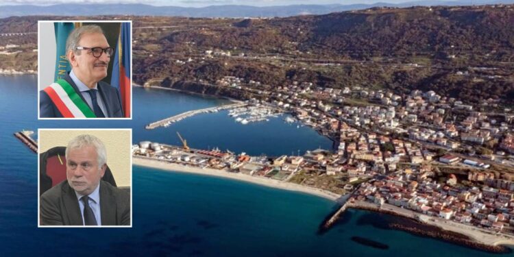 Vibo Marina, il sindaco Enzo Romeo e l'assessore Salvatore Monteleone