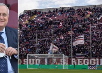 Claudio Lotito, patron della Lazio, sarebbe interessato all'acquisizione della Reggina
