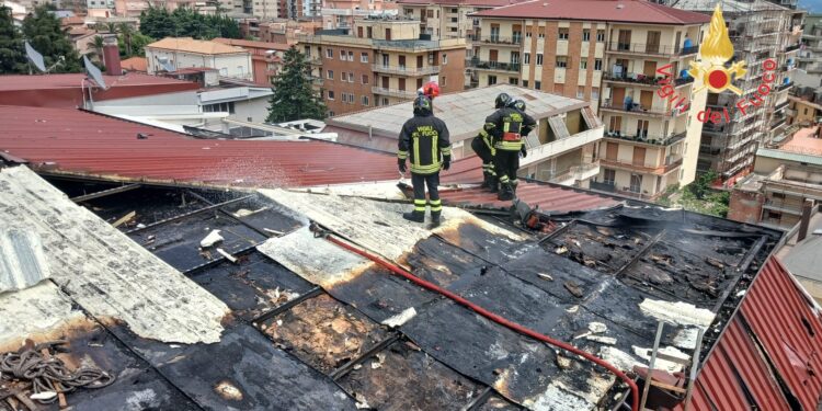 Incendio Lamezia