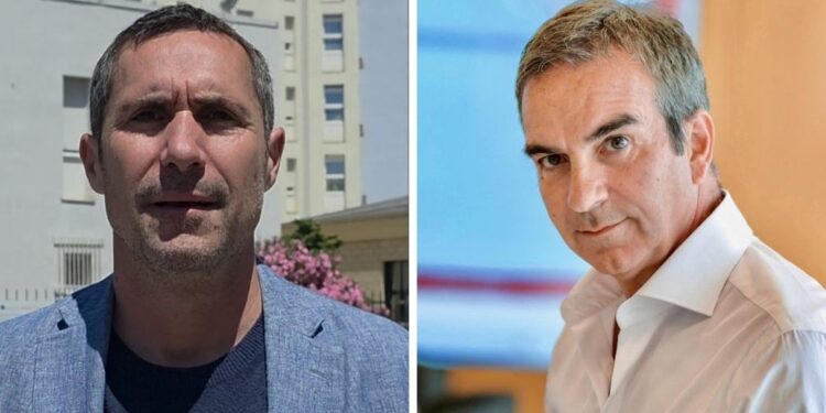 Da sinistra Ernesto Alecci e Roberto Occhiuto