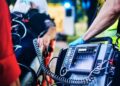 Un intervento di soccorso per una persona colpita da arresto cardiaco