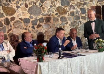 Da sinistra: Sergio Pititto, Pippo Caffo, Nuccio Caffo e Rocco Colacchio