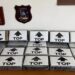 I panetti di droga avvolti da cellophane